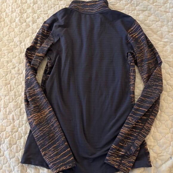 Nike Women's Dri-Fit Pullover Copper Size L Outdoor Hiking - Picture 2 of 5